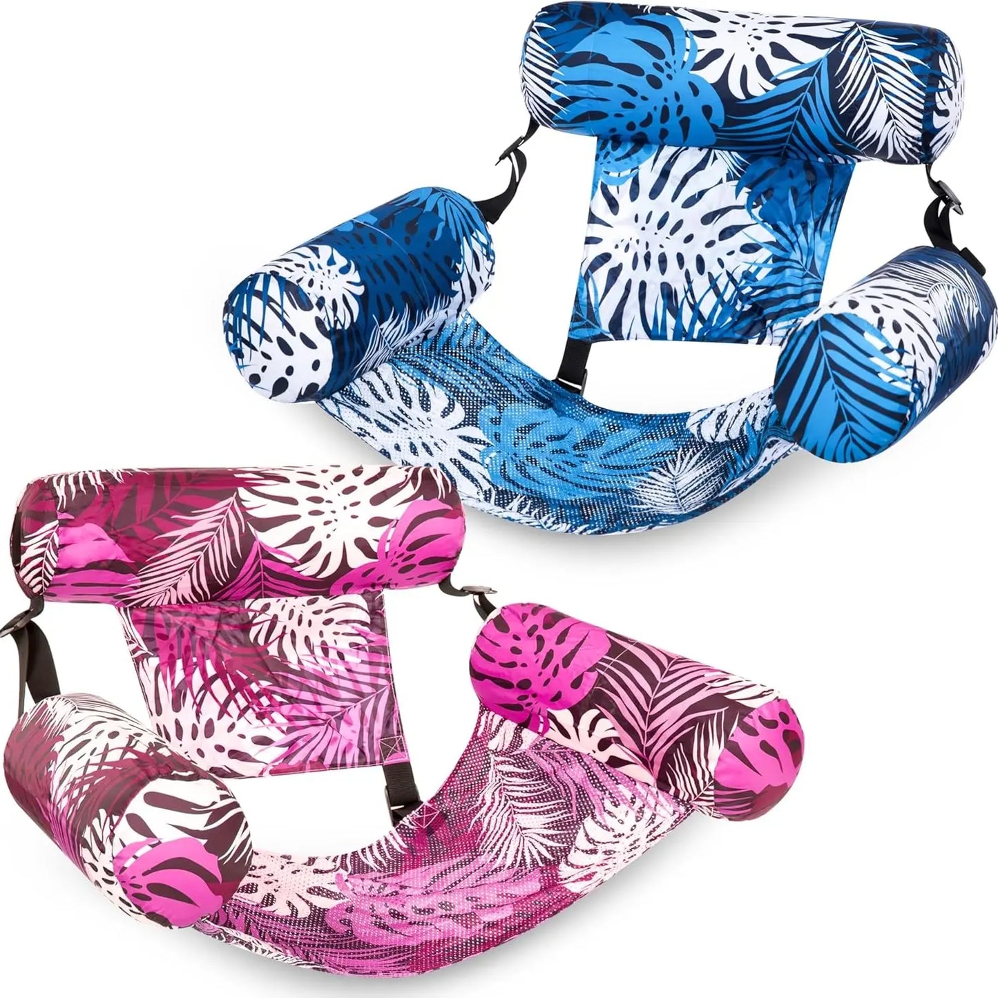 Inflatable Pool Float Chair - Lounge Comfort While You Float
