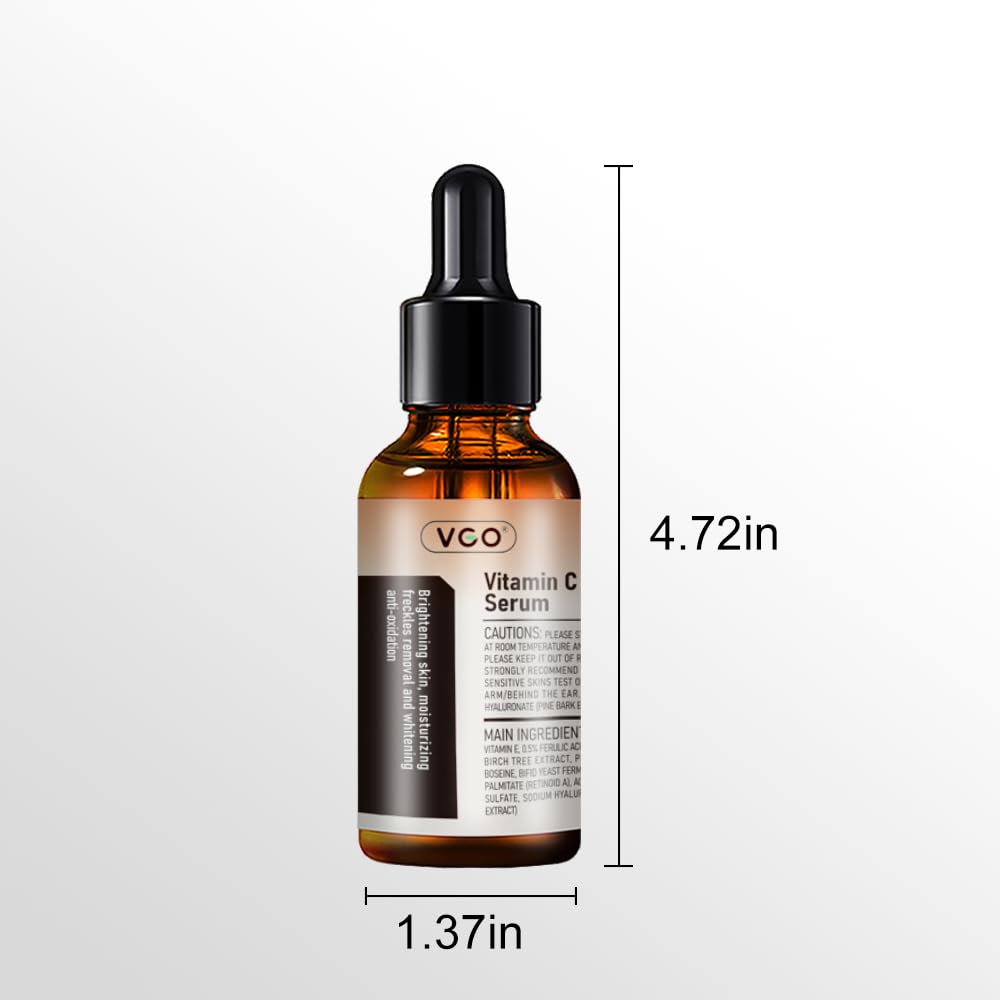 Brighten & Fade Dark Spots: 15% Active Vitamin C Anti-Aging Serum