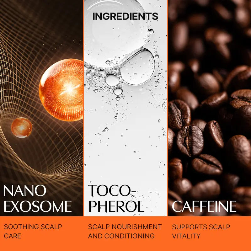 Hair Growth Serum - Exosome Scalp Care With Built-In Brush For Fuller-Looking Hair
