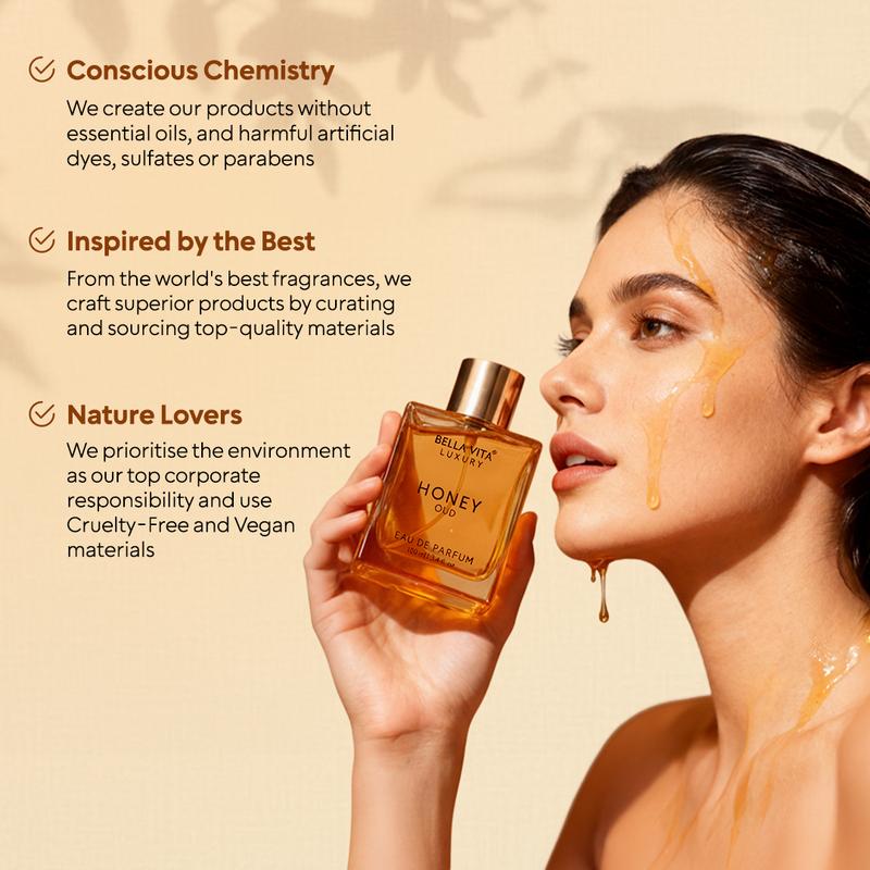 Luxury Perfume - Honey Oud Signature Scent For A Warm & Elegant Presence