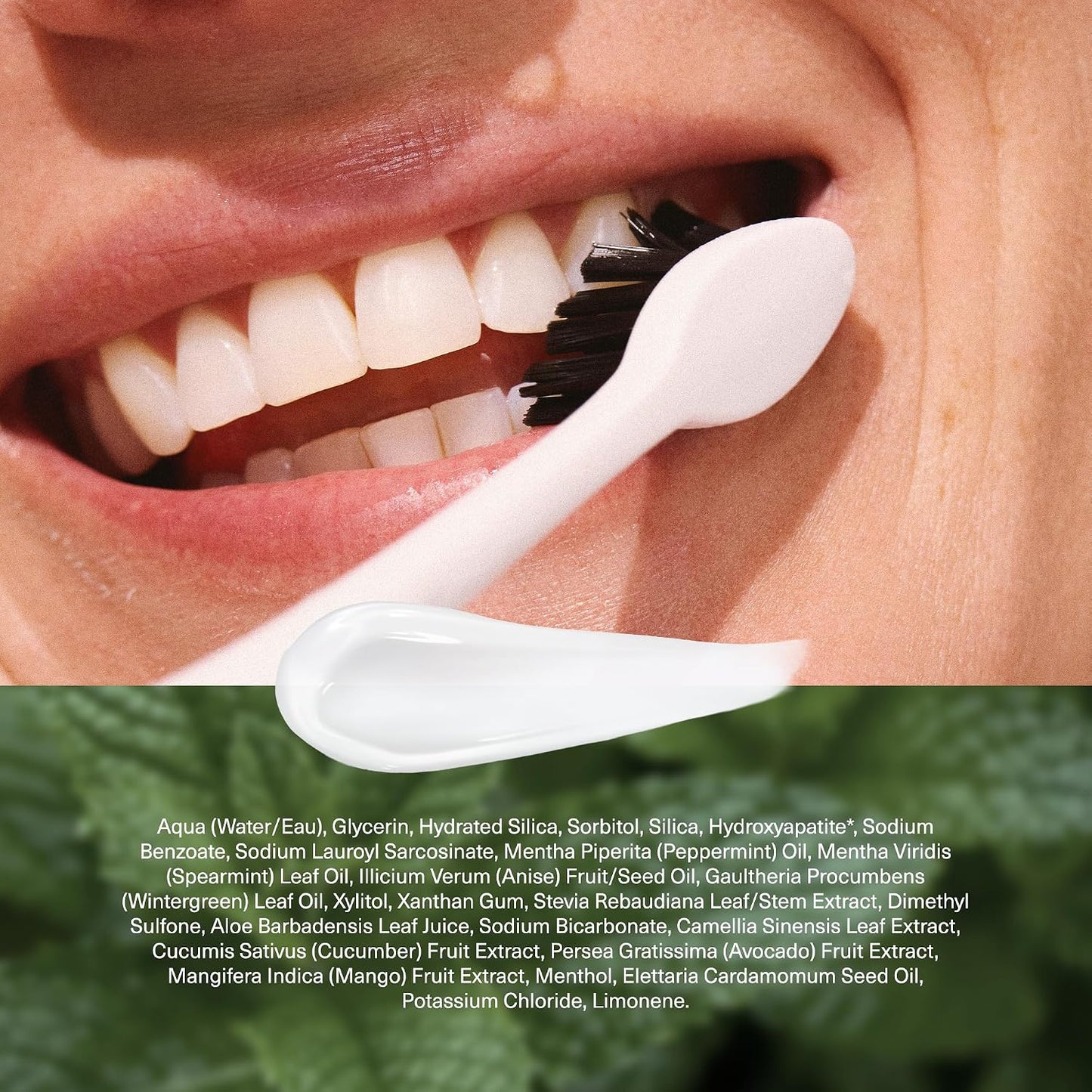 Nano Hydroxyapatite Toothpaste - Fluoride-Free Formula For Gentle Enamel Care