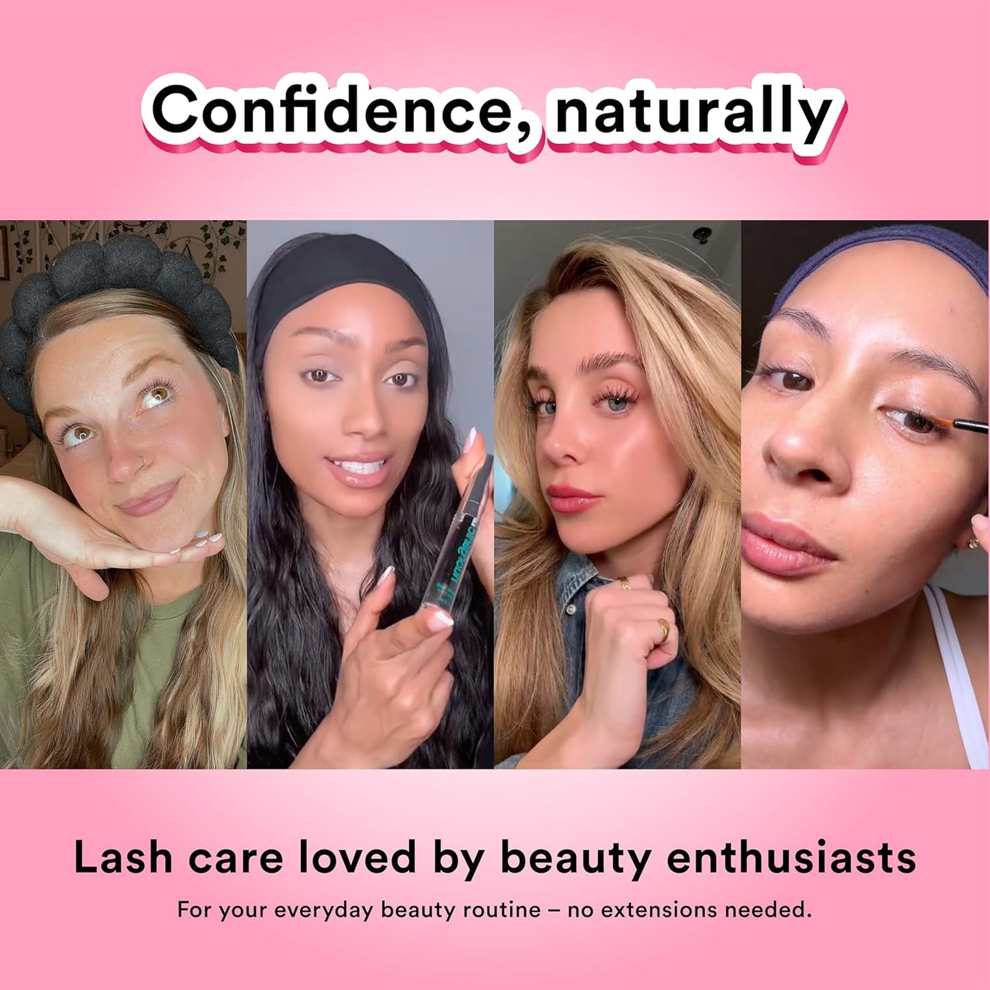 Get Visibly Longer, Thicker Lashes Naturally