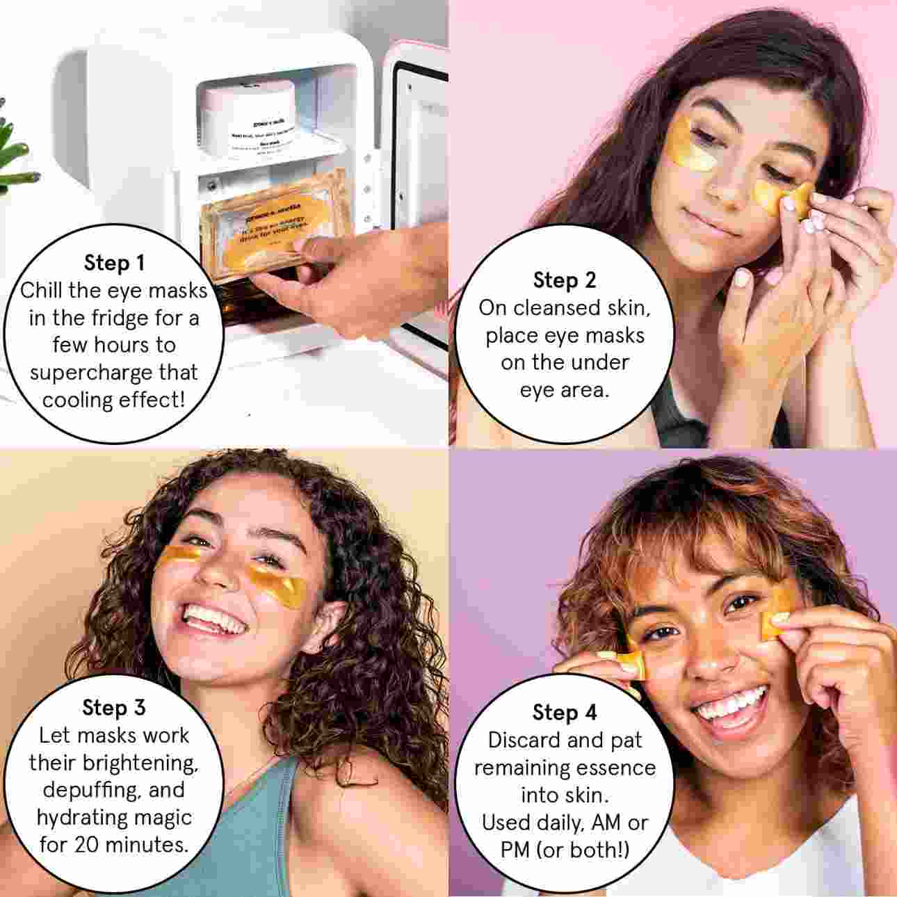 Erase Dark Circles & Instant Depuffing Eye Mask