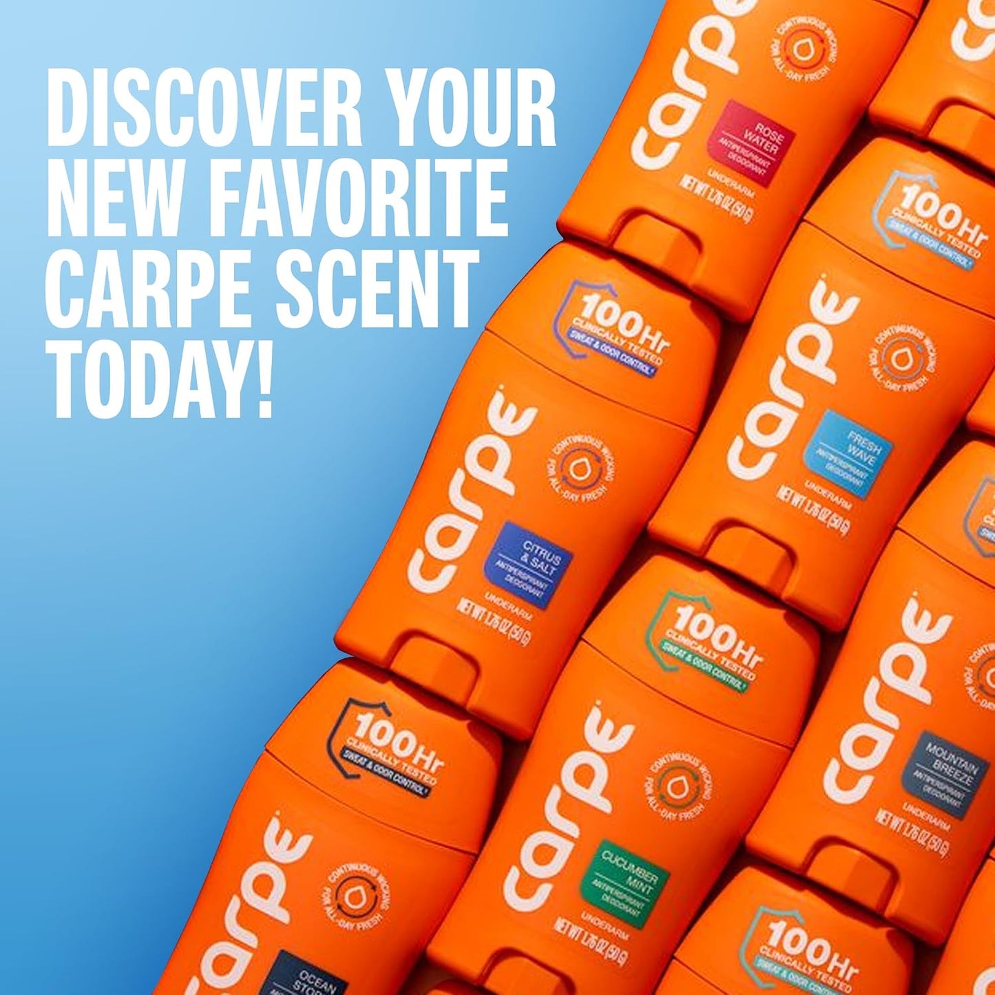 Antiperspirant Deodorant - 100-Hour Sweat & Odor Protection For All-Day Dry Confidence