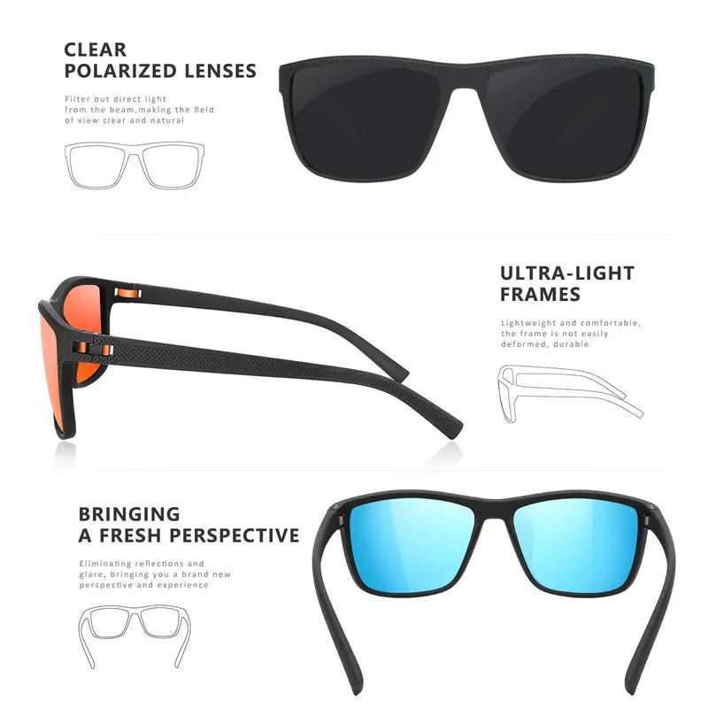 Ultimate HD Polarized UV400 Protection Everyday Sunglasses