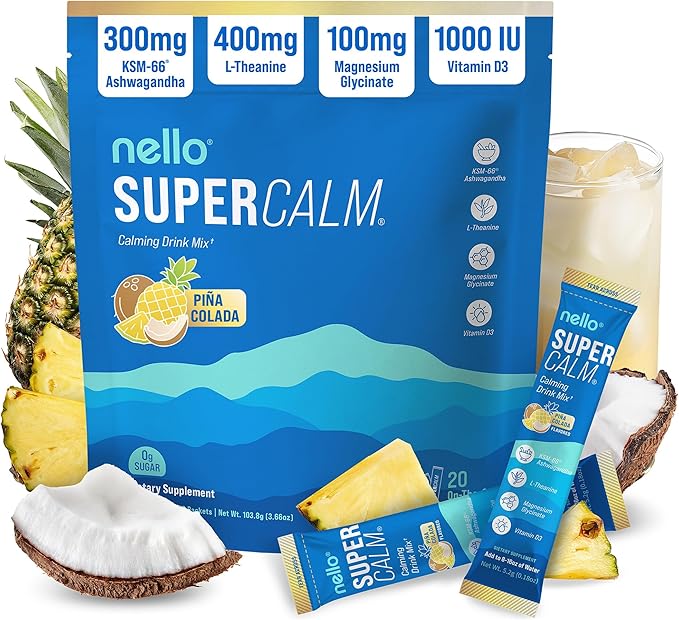 Premium Cortisol-Balancing & Anxiety-Relief Calming Drink Mix