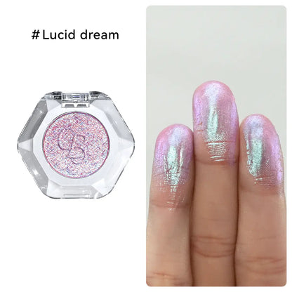 Multichrome Eyeshadow - Color-Shifting Pigments For A Holographic Eye Look
