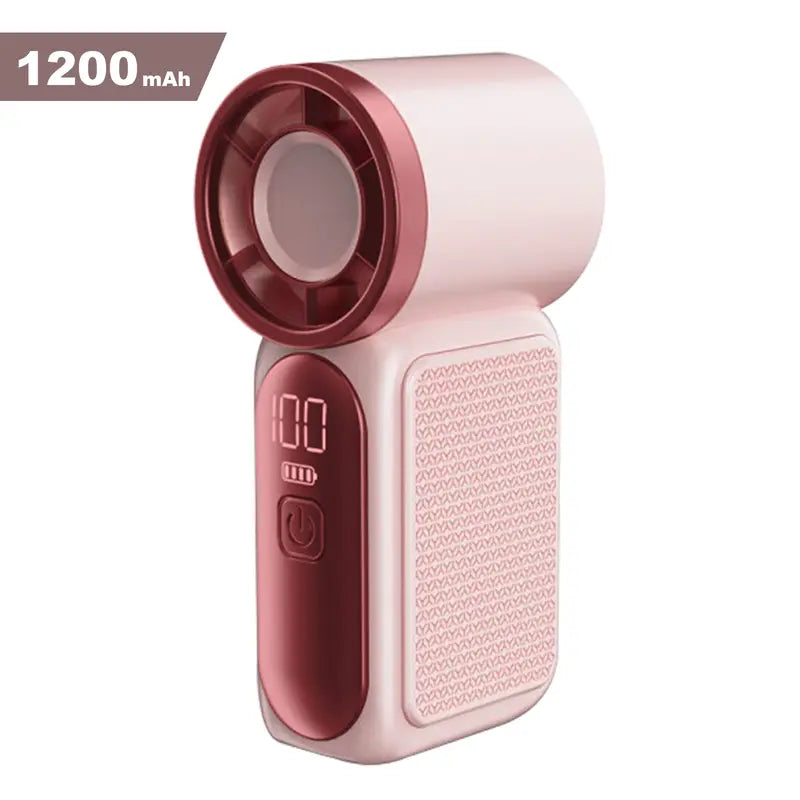 Mini Handheld Fan - 6-Speed LED Control for Instant Personal Cooling Anywhere