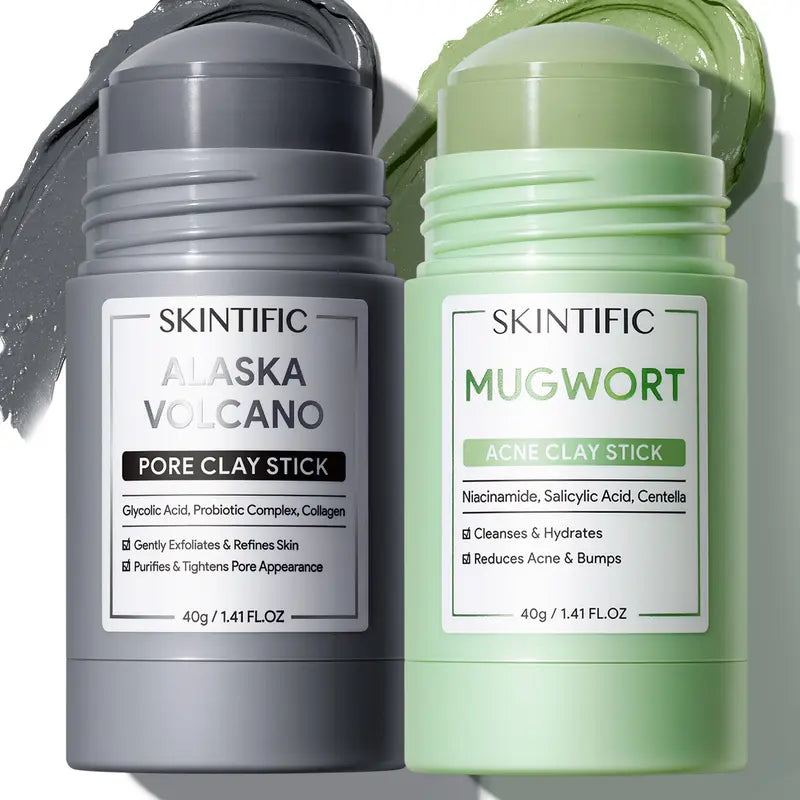 Clay Stick Mask - Dual Clay Formula For Deep Pore Care & Oil Control