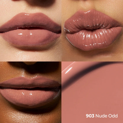 2-In-1 Lip Tint - Velvet Matte + Glossy Shine For Korean Glass Lip Looks