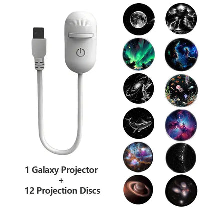 Galaxy Projector - Starry Sky Projection Light For Instant Room Transformation