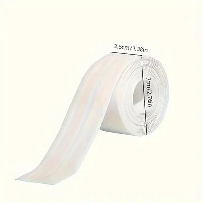 Waterproof Caulk Tape - Peel & Stick Seal For Clean Bathroom Edges