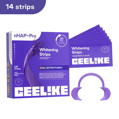 Teeth Whitening Strips - Peroxide-Free Formula For A Brighter Smile
