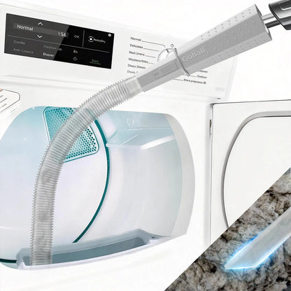 Dryer Vent Cleaner Kit - Vacuum Powered Deep Lint Removal For Better Dryer Performance