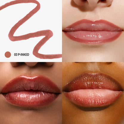 Peel-Off Lip Liner - Long-Lasting Stain Technology For Defined Lips