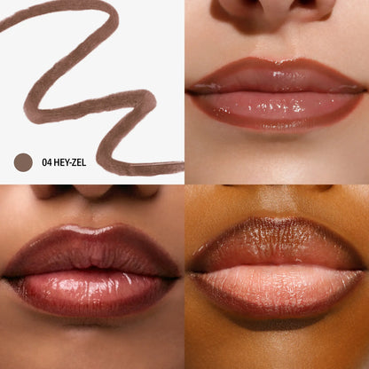 Peel-Off Lip Liner - Long-Lasting Stain Technology For Defined Lips