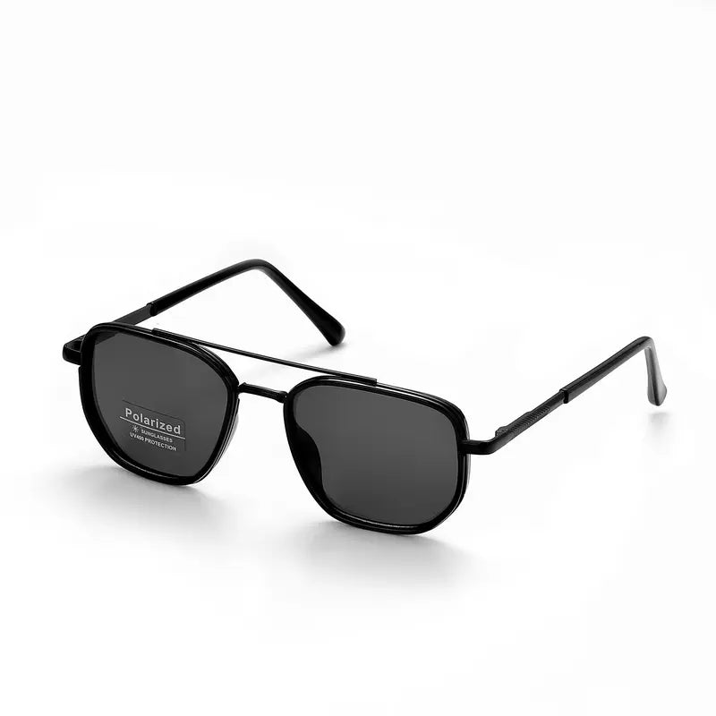 Geometric Double-Beam Sunglasses - Oversized Statement Frame For An Instant Outfit Upgrade