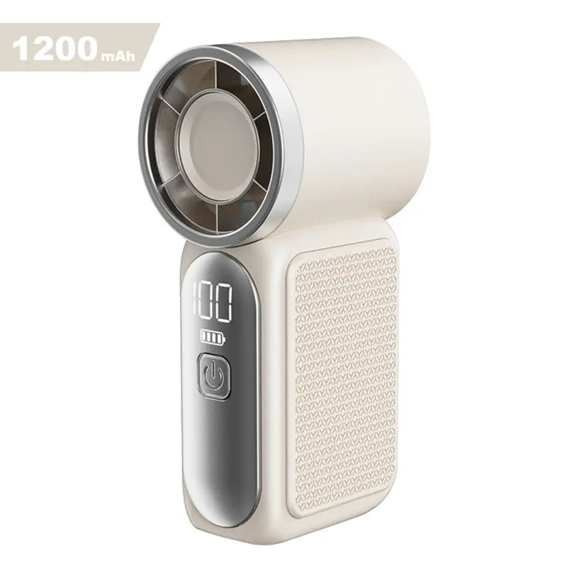 Mini Handheld Fan - 6-Speed LED Control for Instant Personal Cooling Anywhere