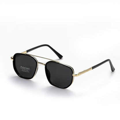 Geometric Double-Beam Sunglasses - Oversized Statement Frame For An Instant Outfit Upgrade