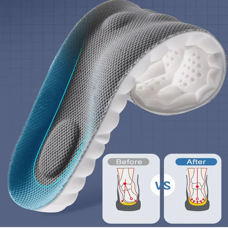 Walk on Clouds: 4D Soft Cloud Technology Orthotic Insoles