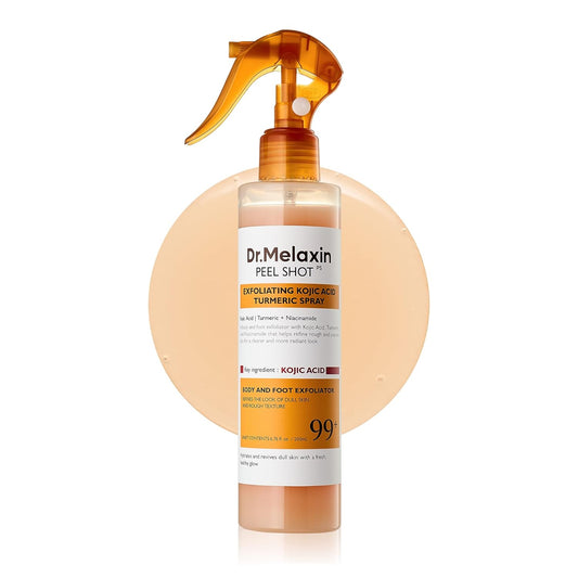 Body Peel Spray - Kojic Acid + Turmeric Formula For Smooth-Looking Skin