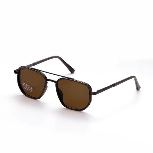 Geometric Double-Beam Sunglasses - Oversized Statement Frame For An Instant Outfit Upgrade