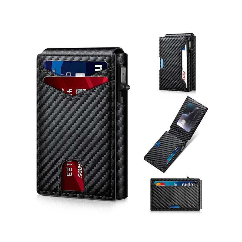 Men's Minimalist RFID Trifold Wallet