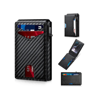 Men's Minimalist RFID Trifold Wallet
