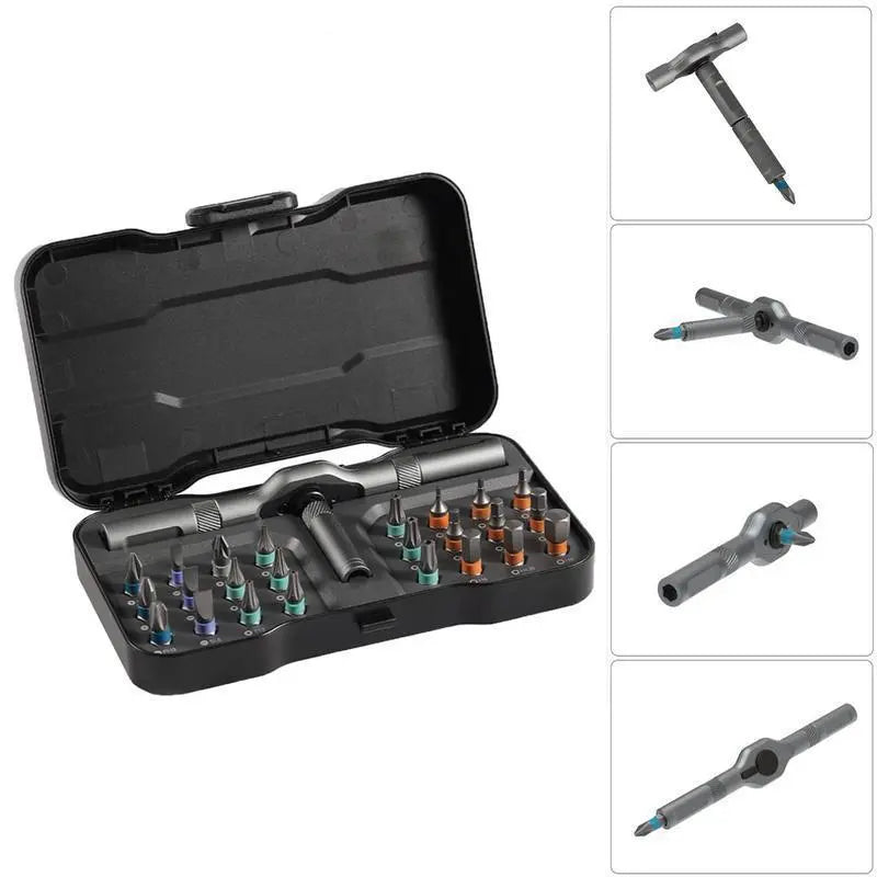 Fix Anything, Anytime — 24 Tools in One Screwdriver