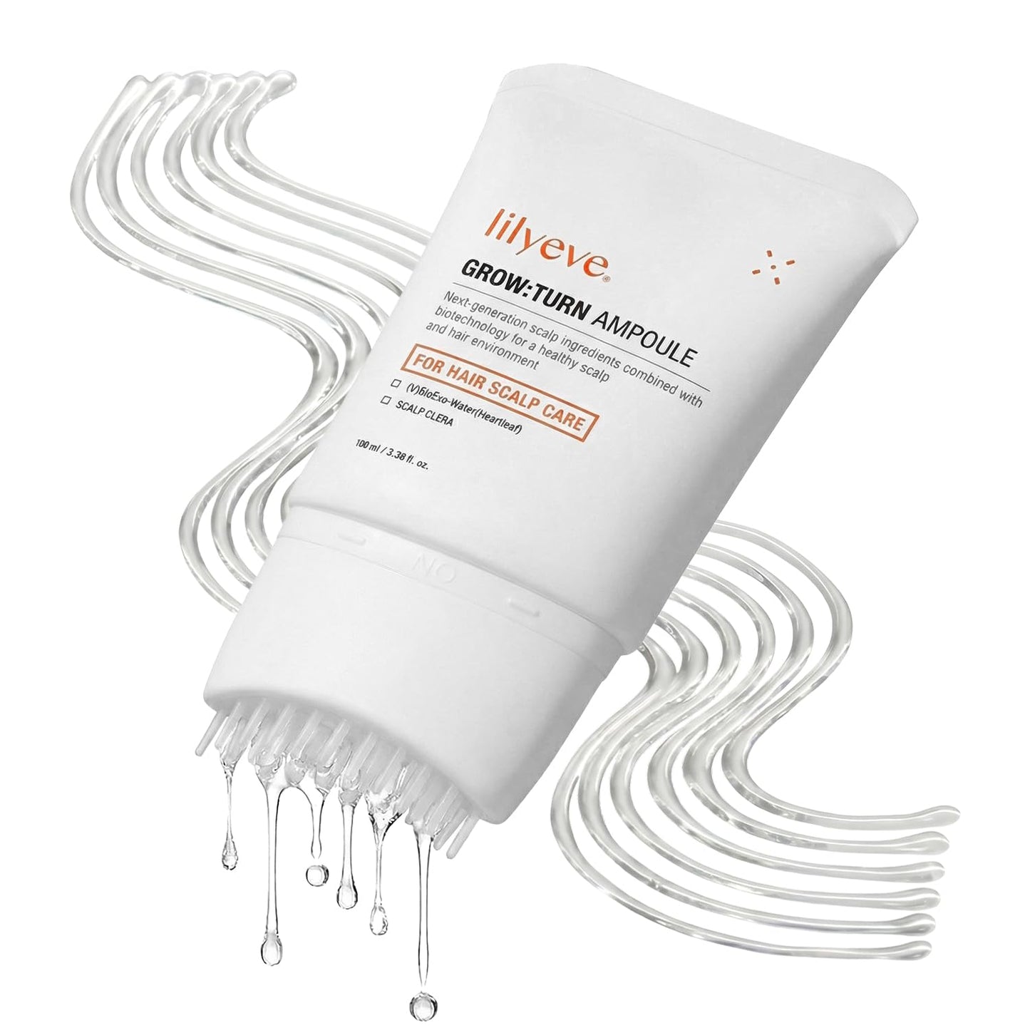 Hair Growth Serum - Exosome Scalp Care With Built-In Brush For Fuller-Looking Hair