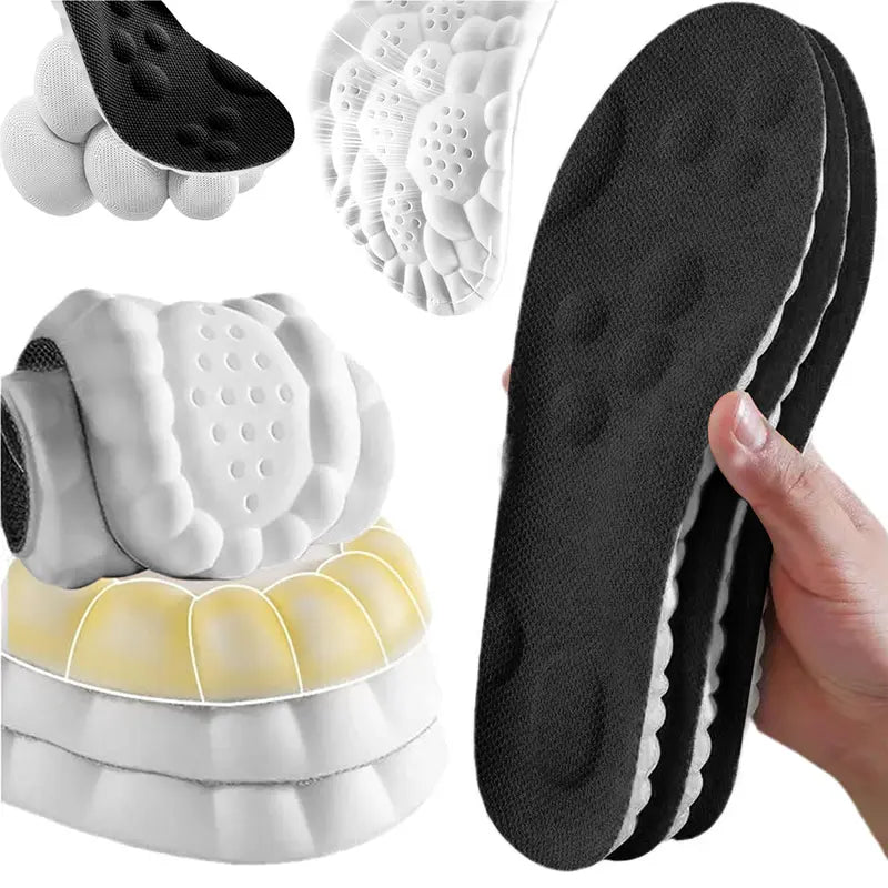Walk on Clouds: 4D Soft Cloud Technology Orthotic Insoles