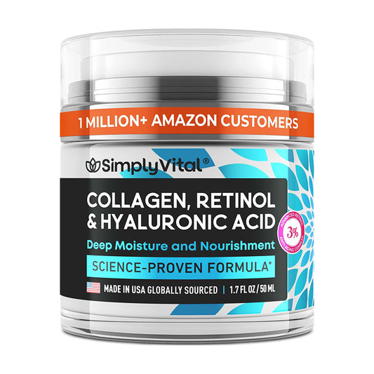 Reverse The Clock In One Step — The Ultimate Collagen & Retinol Age-Defying Cream - 2 Pack