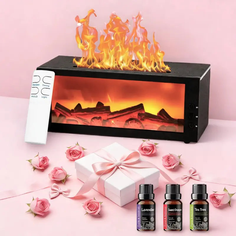 BRING THE COZY FIREPLACE FEEL HOME