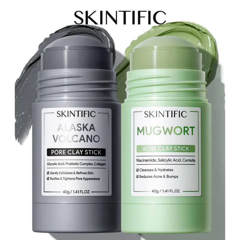 Clay Stick Mask - Dual Clay Formula For Deep Pore Care & Oil Control