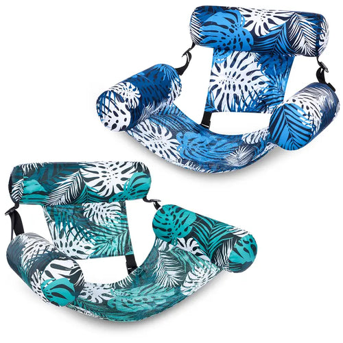 Inflatable Pool Float Chair - Lounge Comfort While You Float