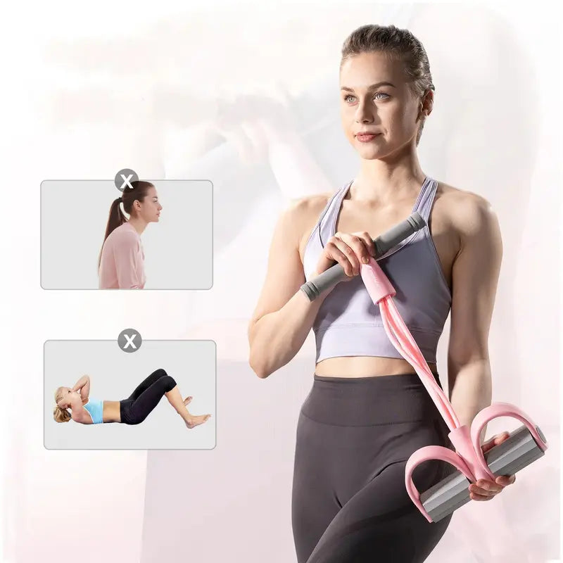 Pedal Resistance Trainer - Full Body Resistance Workout For Home Fitness