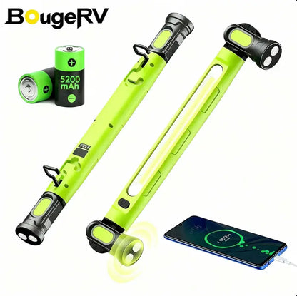 Under Hood Work Light Bar - 3000LM Magnetic Rechargeable Design For Hands-Free Auto Repair