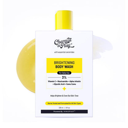 Brightening Body Wash - Vitamin C + Alpha Arbutin For Smoother, Glowing Skin