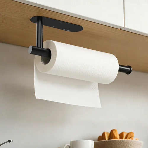 Under Cabinet Paper Towel Holder - Space-Saving Mount Design For A Cleaner, More Organized Kitchen