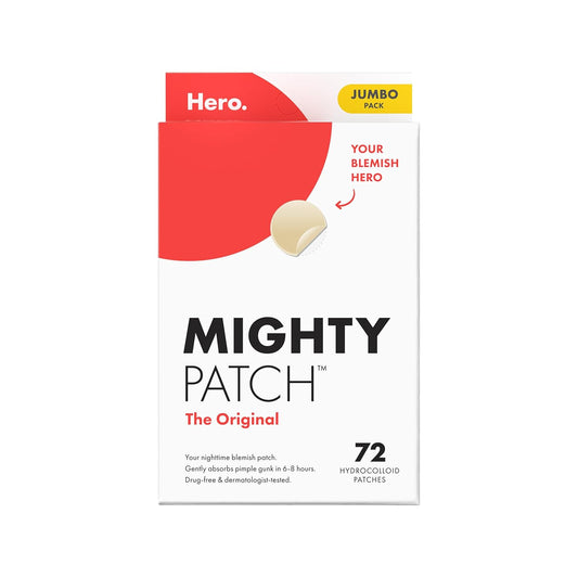 Hero Cosmetics Mighty Patch – Shrink Zits & Whiteheads in Just 1 Use(72 Count)