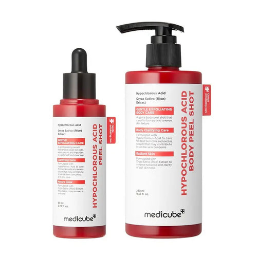 Rice Peel Shot Duo - Gentle Exfoliation For Smooth Clear-Looking Skin