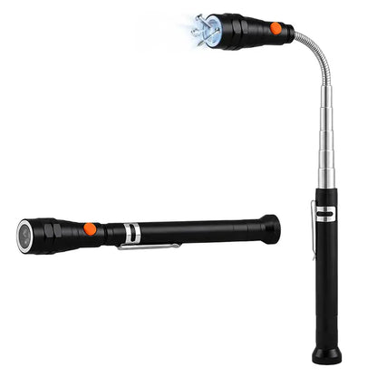 Magnetic Pickup Tool - Extendable LED Reach For Hard-To-Reach Items