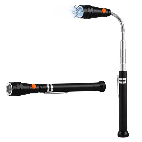 Magnetic Pickup Tool - Extendable LED Reach For Hard-To-Reach Items