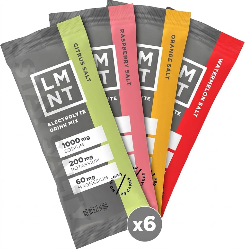 LMNT Zero Sugar Electrolytes - Variety Pack | Drink Mix | Now in a Jumbo 24-Pack