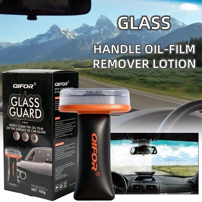 Windshield Oil Film Remover Cream – Restore Clear Glass & Improve Wiper Performance