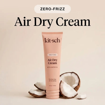 Air Dry Cream - Castor Oil Smoothing Formula For Frizz-Free Natural Hair