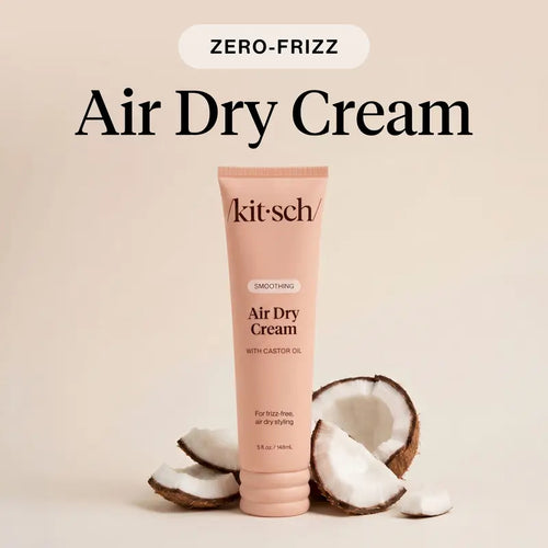 Air Dry Cream - Castor Oil Smoothing Formula For Frizz-Free Natural Hair