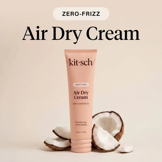 Air Dry Cream - Castor Oil Smoothing Formula For Frizz-Free Natural Hair