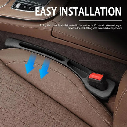 Car Seat Gap Filler Organizer - Anti-Drop Insert Design For Blocking Lost Items & Creating Instant Car Storage