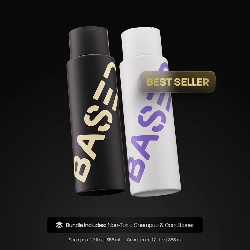 Peppermint Shampoo & Conditioner Duo - Deep Cleansing Formula For Fresh, Voluminous Hair